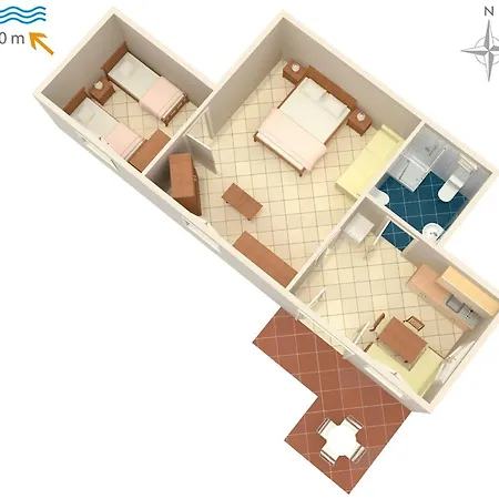 With Parking Space - 7171 Apartamento Umag